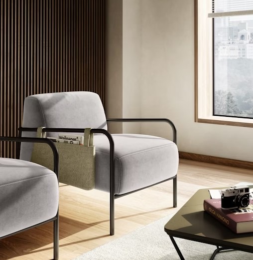 Natuzzi moderne fauteuil Bit - 1